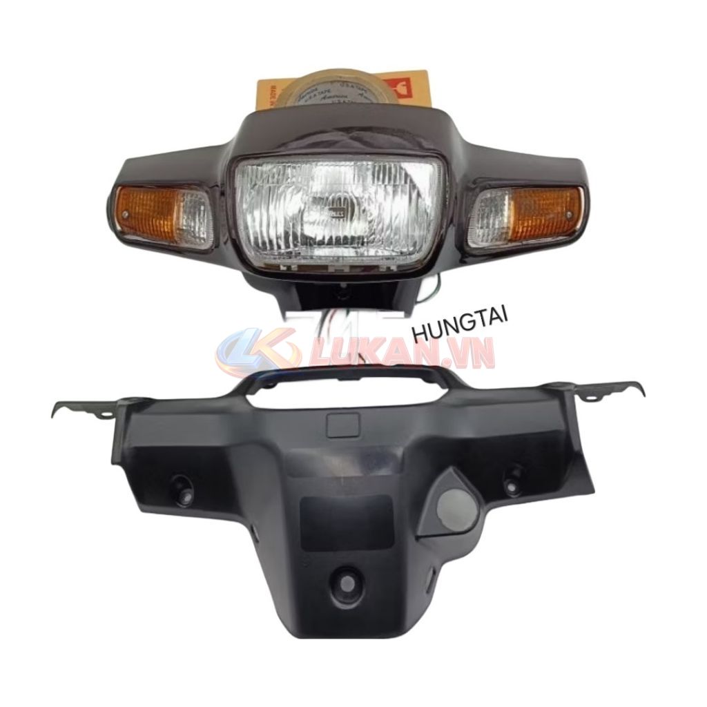 Bộ nhựa võ đầu đèn trước xe DREAM Lùn mới hàng đẹp