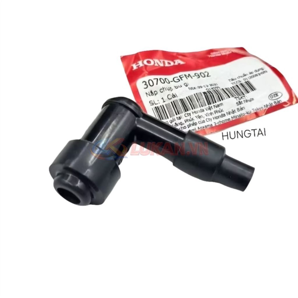 Đầu nắp chụp bugi DREAM, WAVE, FUTURE... zin Honda 30700-GFM-902
