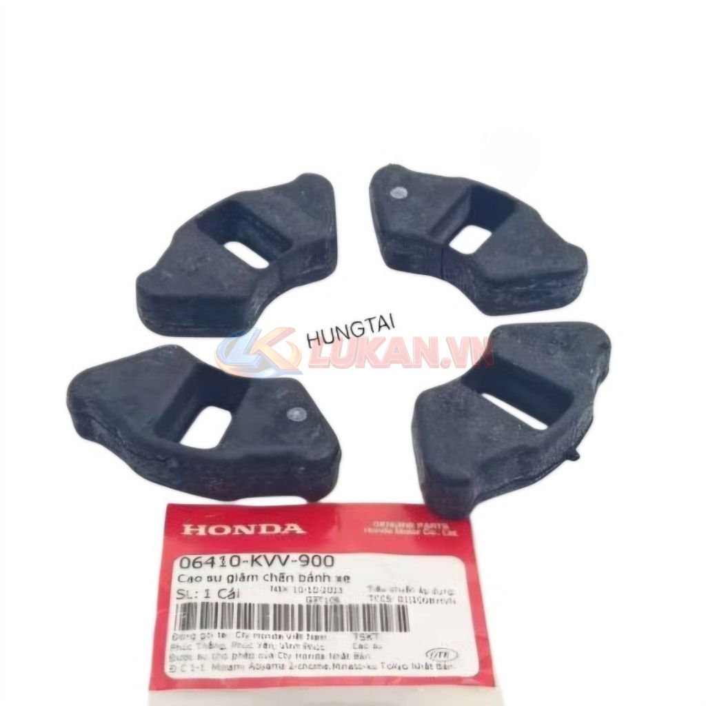 Bộ 4 cao su đùm, giảm chấn nhông tải DREAM, WAVE ALPHA, ZX.... zin 06410-KVV-900 - Ảnh 4