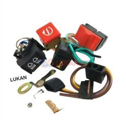 Bộ 5 nút bật công tắc, đèn còi, xi nhan xe DREAM