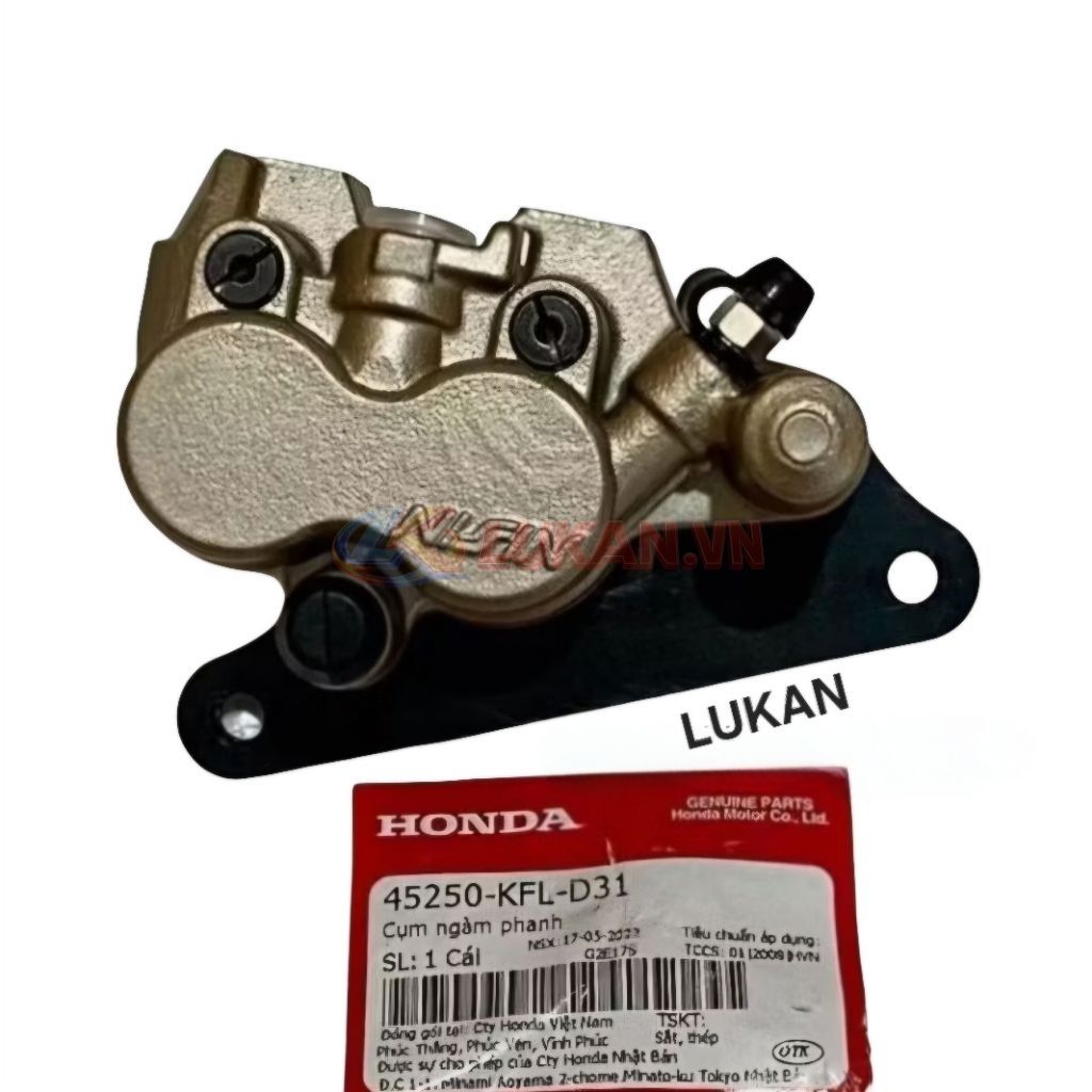 Heo dầu nisin thắng, phanh đĩa trước WAVE Thái, ZX, FUTURE 1... zin Honda 45250-KFL-D31 - Ảnh 3