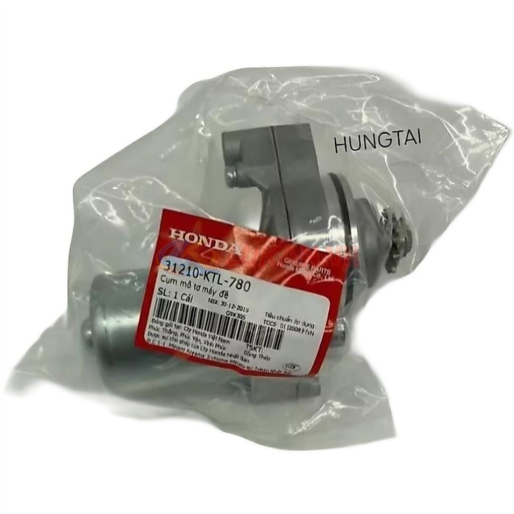 Củ mô tơ đề khởi động DREAM, WAVE ALPHA, RS, RSX 100... zin Honda 31210-KTL-780 - Ảnh 3