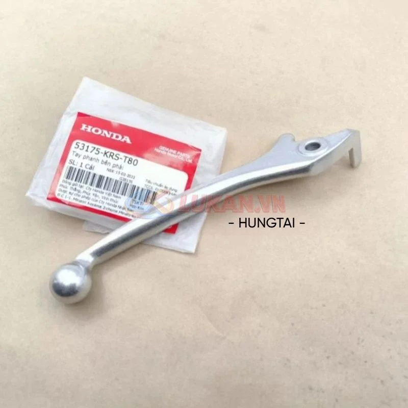 Tay thắng, phanh đĩa trước WAVE S110, RS, S100, RSX, FUTURE... Bạc zin Honda 53175-KRS-T80 - Ảnh 2