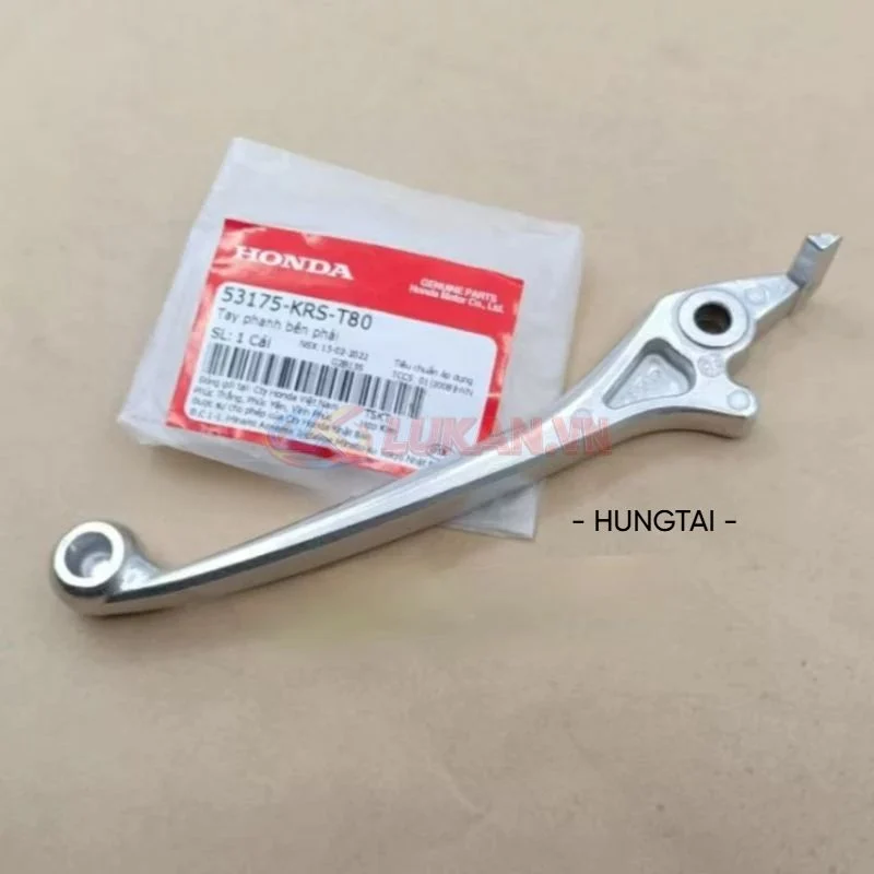 Tay thắng, phanh đĩa trước WAVE S110, RS, S100, RSX, FUTURE... Bạc zin Honda 53175-KRS-T80 - Ảnh 3