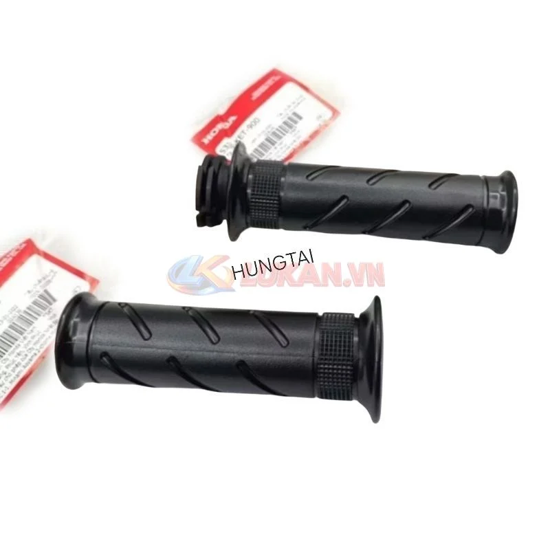 Cặp cao su bao tay nắm, lái xe WAVE ALPHA, ZX đời đầu zin 53166-KET-900, 53140-KET-900 - Ảnh 3
