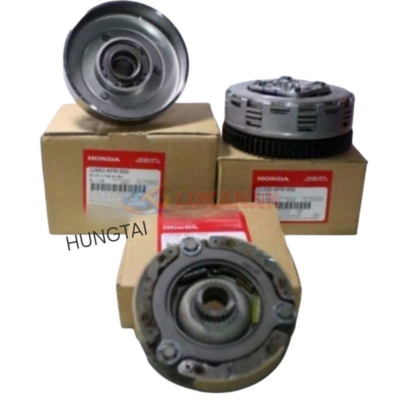 Bộ nhông nồi côn, li hợp WAVE ALPHA, ZX, A, RS, RSX, S100..... zin
