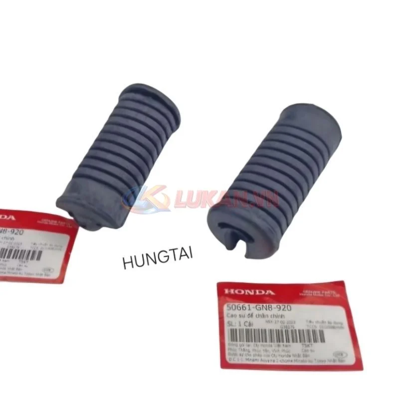 Cặp cao su gác chân giữa DREAM, WAVE, FUTURE NEO.... zin Honda 50661-GN8-920