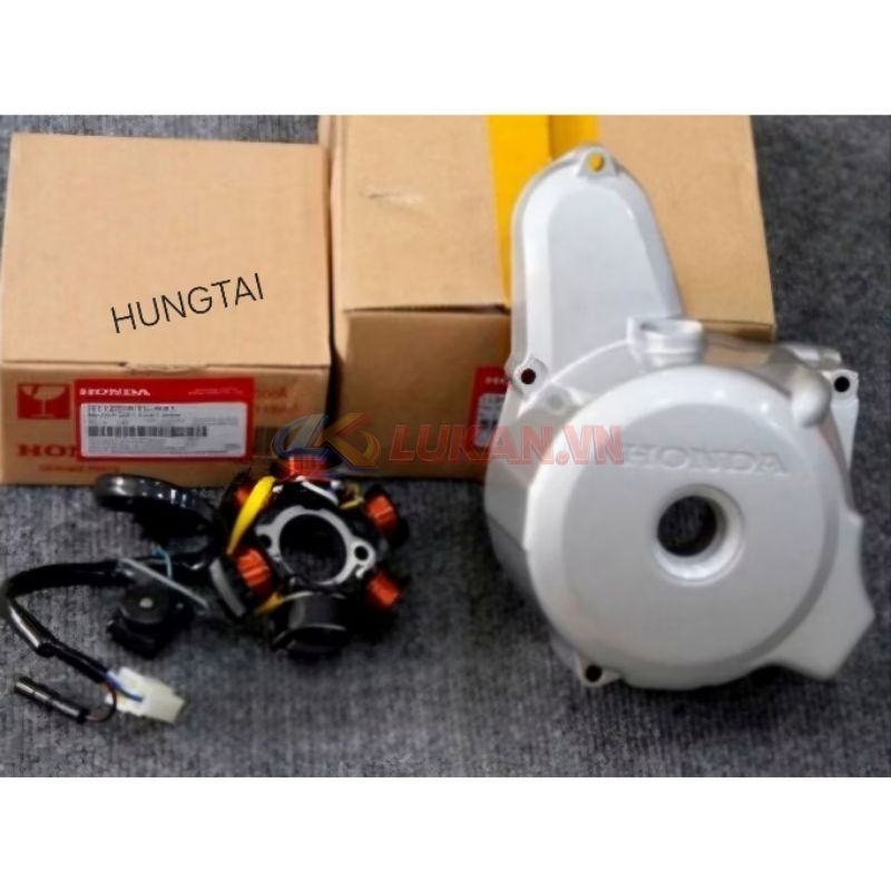 Bộ lốc cuộn lửa phát điện xe Super DREAM, WAVE, FUTURE 1... zin - Ảnh 3