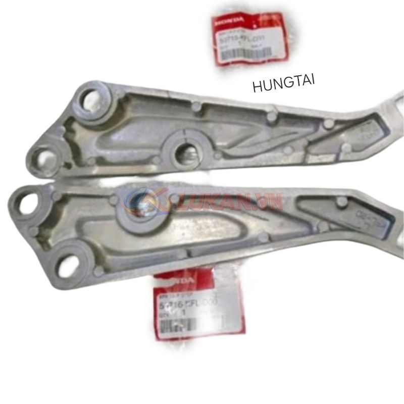 Cặp đùi pass nhôm để chân sau dài WAVE Thái zin Honda 50716-KFL-D00, 50715-KFL-D01 - Ảnh 5