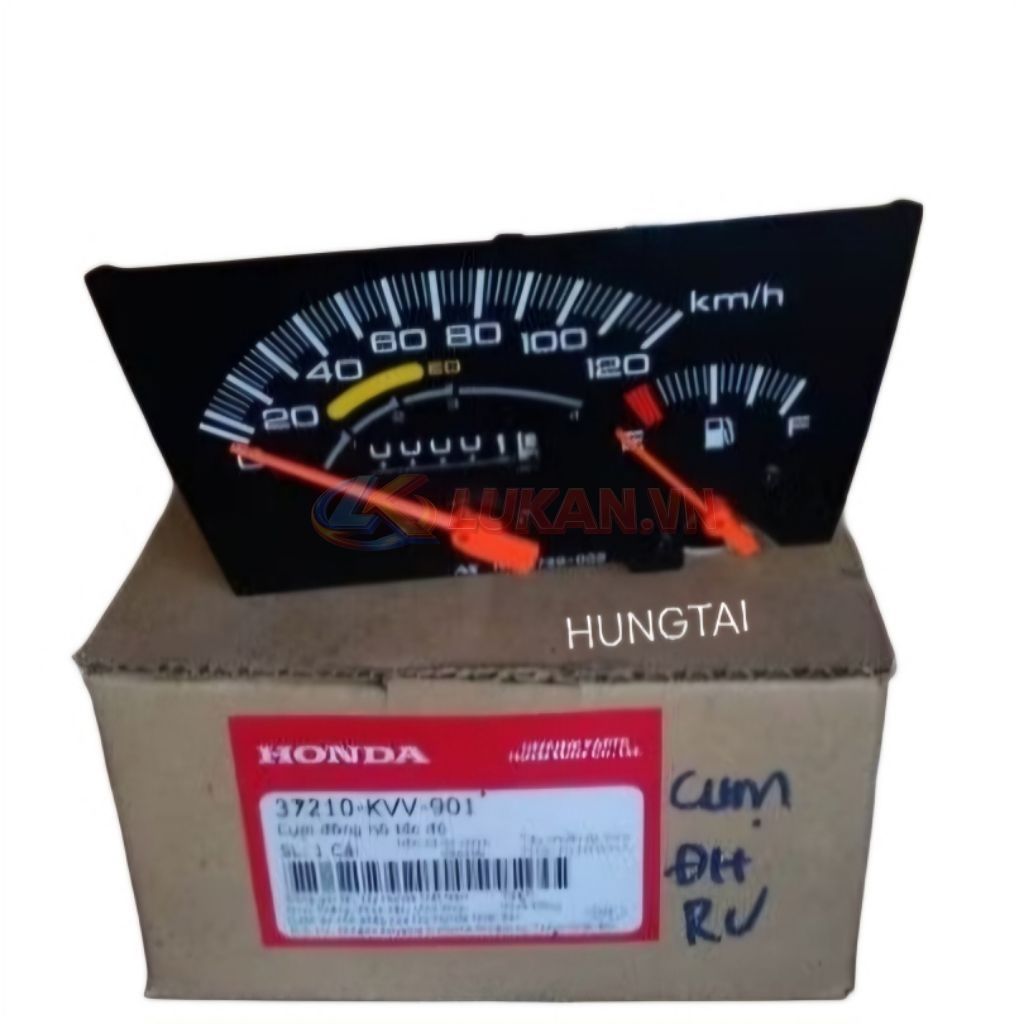 Lõi ruột đồng hồ xe Super DREAM Việt... công tơ mét zin Honda - Ảnh 2
