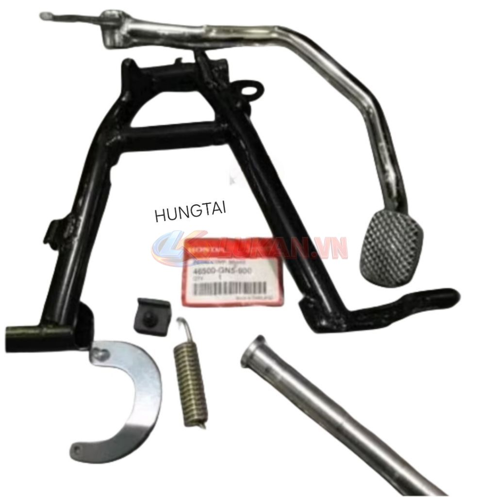 Full bộ chống đứng, cần thắng xe DREAM Thái zin Honda xịn - Ảnh 2