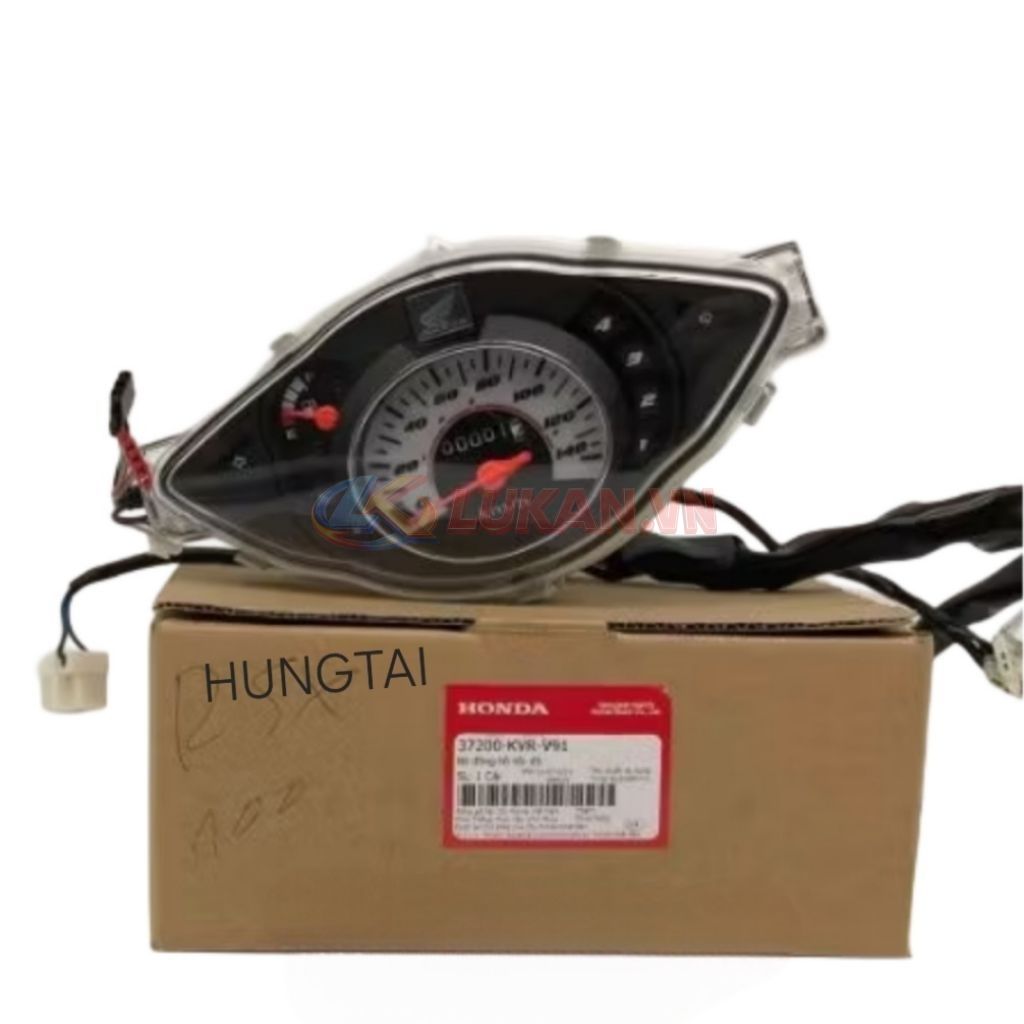 Cụm đồng hồ công tơ mét xe WAVE RSX 100 zin Honda 37200-KVR-V91