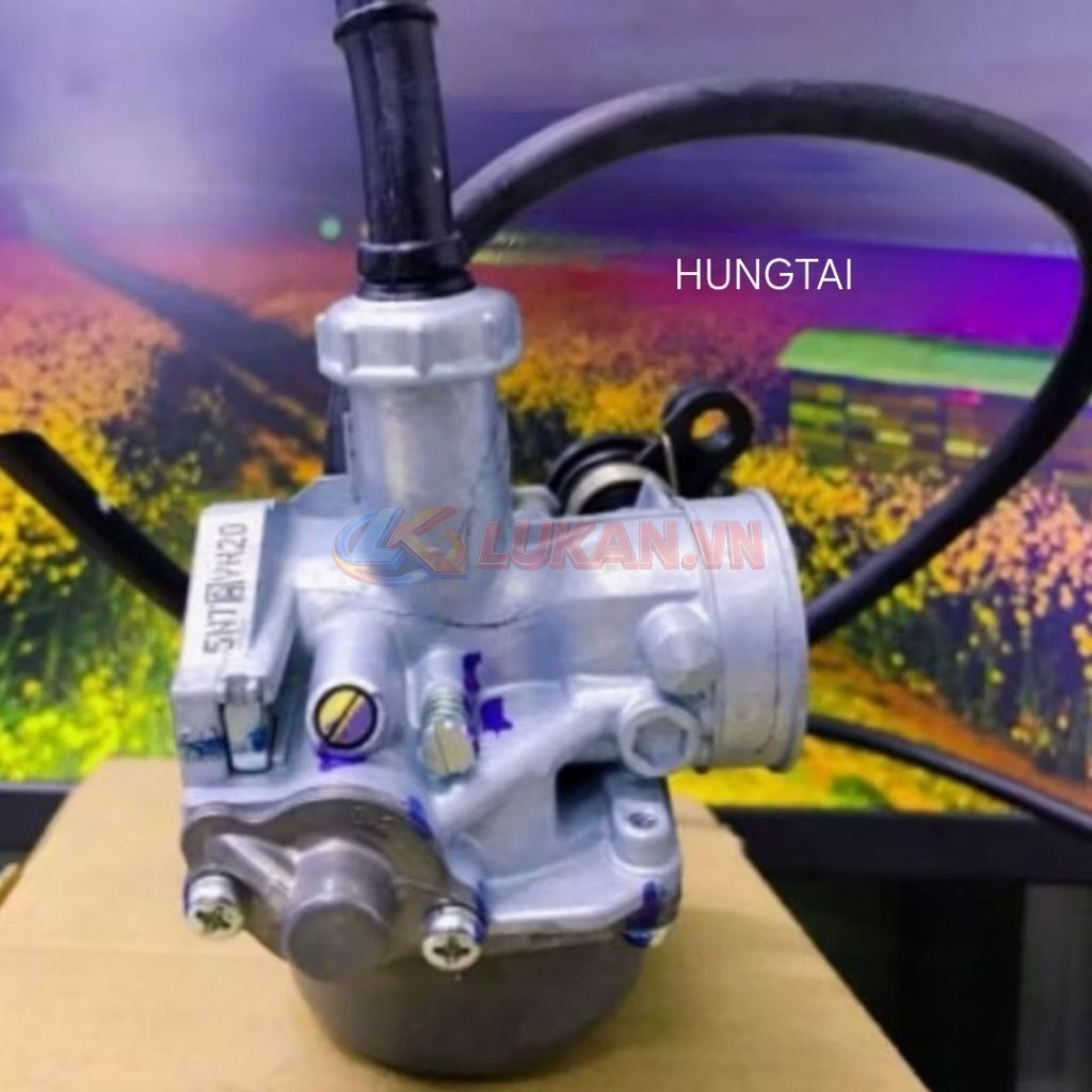 Bình xăng con, chế hòa khí WAVE A, RS, S100, RSX... zin Honda 16100-KTL-641 - Ảnh 4