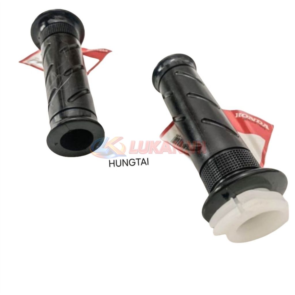 Cặp cao su, đôi bao tay nắm xe WAVE Thái zin chính hãng 53166-KFL-D20, 53140-KFL-D20 - Ảnh 2