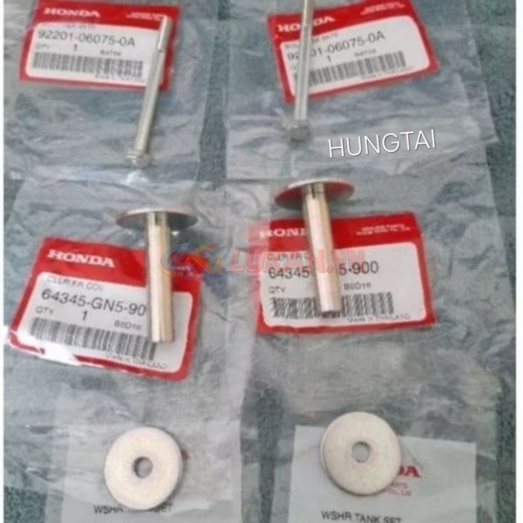 Cặp ốc lắp bững chống yếm xe DREAM zin Honda Thái xịn 64345-GN5-900