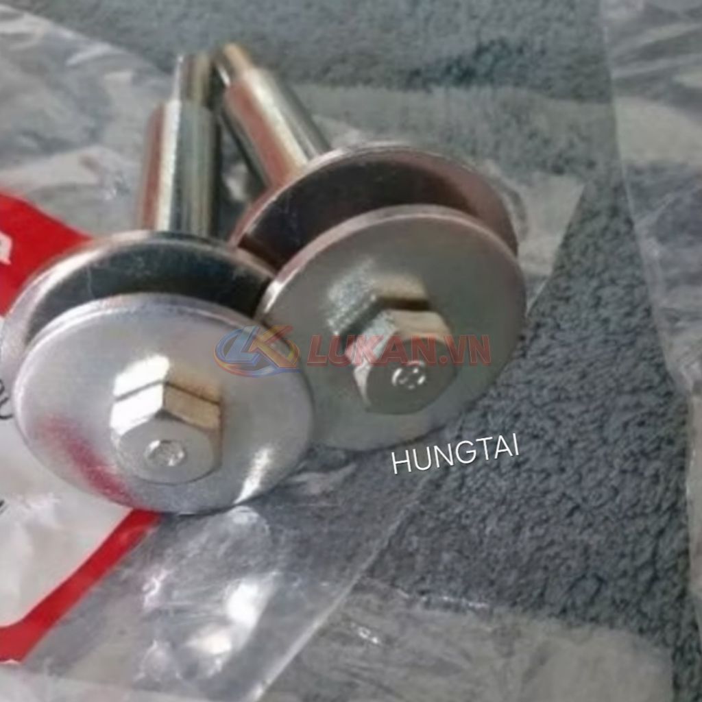 Cặp ốc lắp bững chống yếm xe DREAM zin Honda Thái xịn 64345-GN5-900 - Ảnh 3