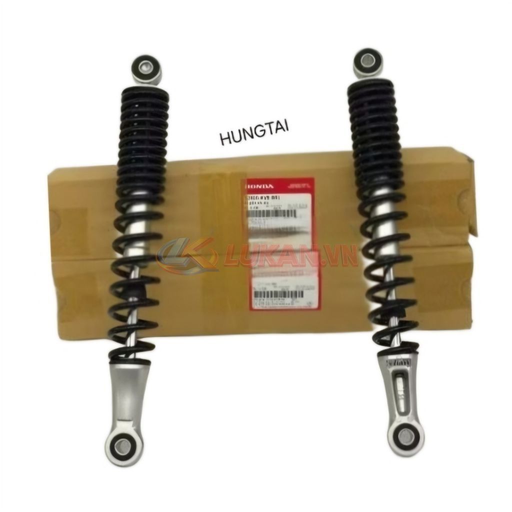 Cặp phuộc nhún, giảm sóc sau WAVE A, ALPHA, S100, RS, RSX.... Đen zin