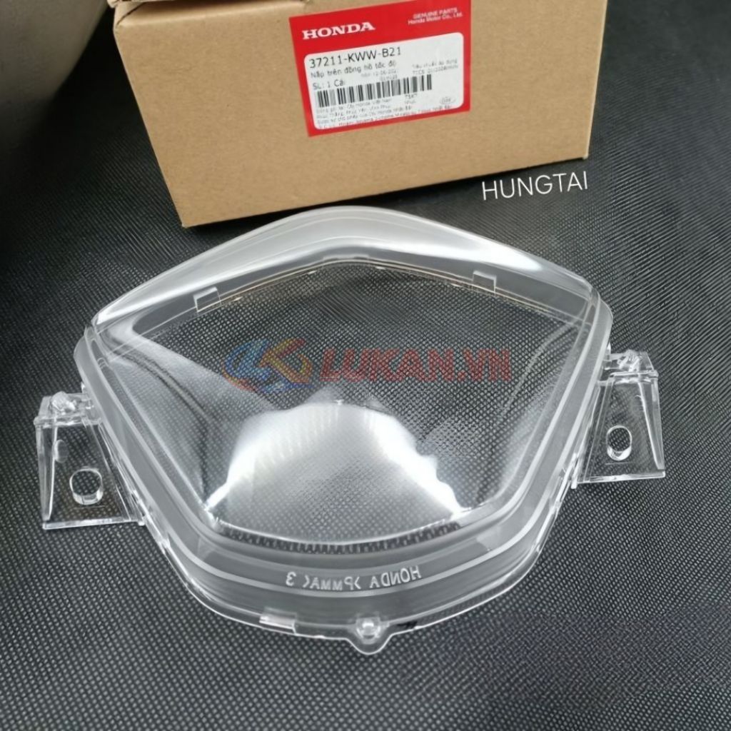Mặt kính đồng hồ, công tơ mét WAVE S110, RSX, RS... zin Honda 37211-KWW-B21, 37211-KWW-A01 - Ảnh 2