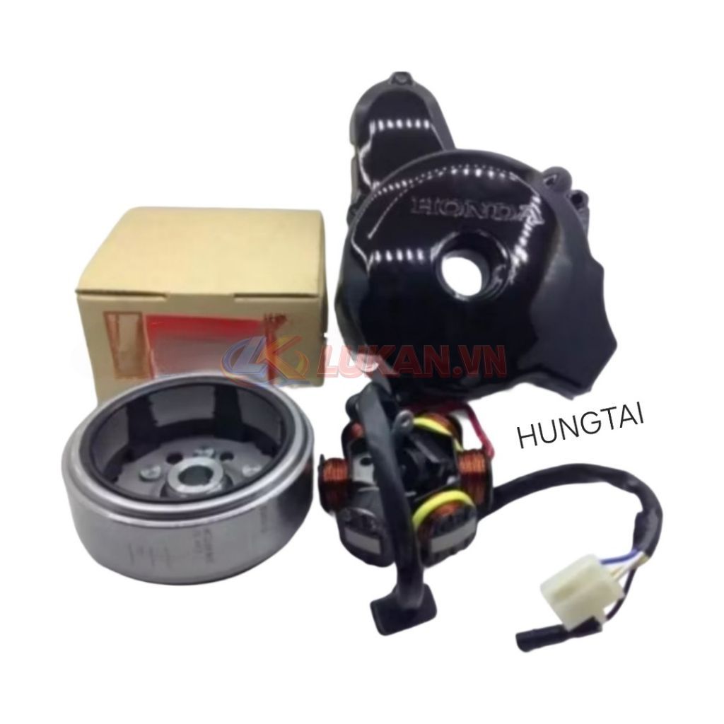 Bộ vô lăng, lốc mâm lửa WAVE Thái, ALPHA, RS, S100.... zin