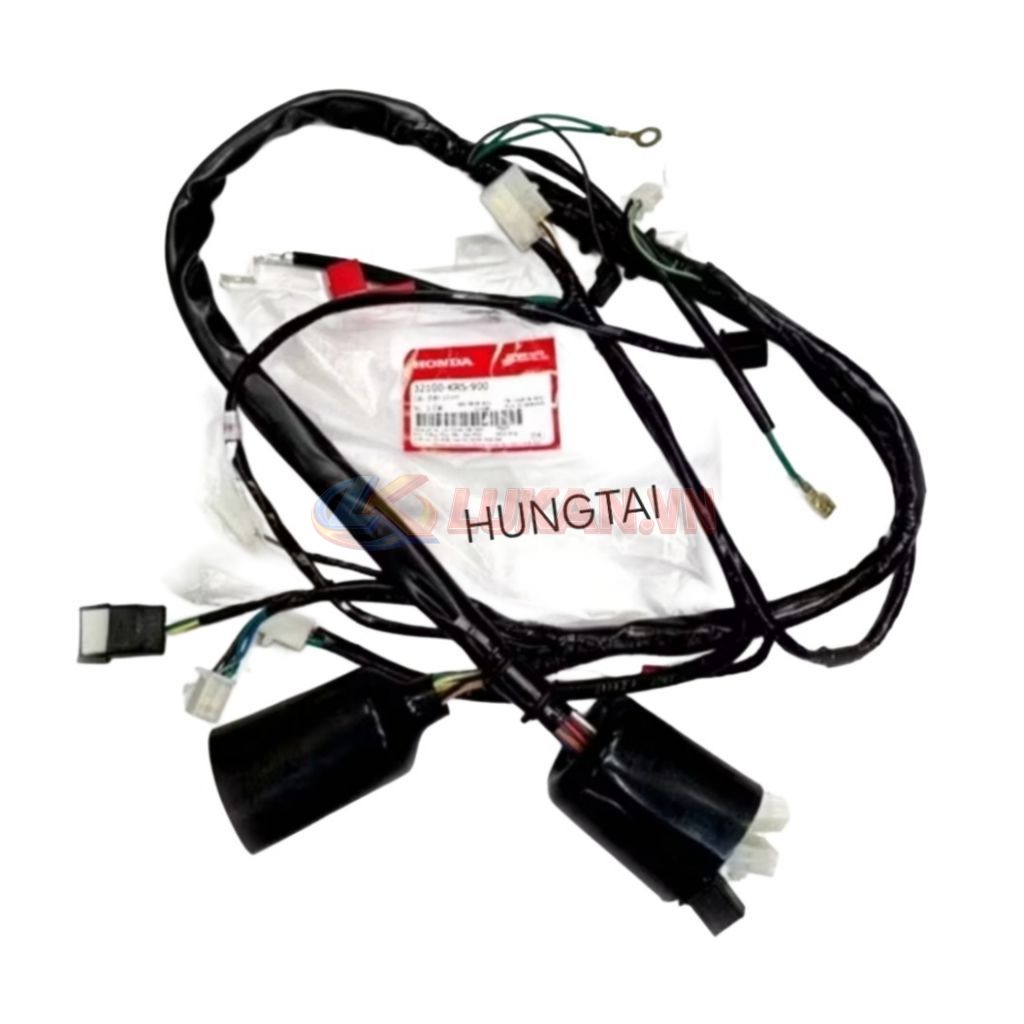 Sợi dây điện sườn chính xe WAVE ALPHA, ZX đời đầu zin Honda 32100-KRS-W20