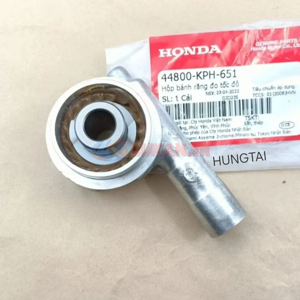 Cùi, Cóc nhông công tơ mét, đồng hồ WAVE RS, S100, RSX 100.... zin 44800-KPH-651 - Ảnh 2