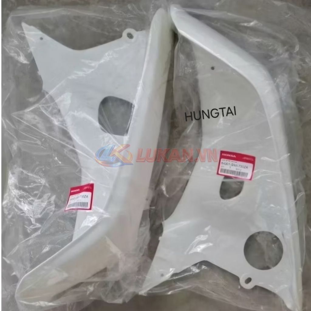 Cặp nhựa cánh bững yếm trắng xe DREAM Lùn zin Honda Thái - Ảnh 7