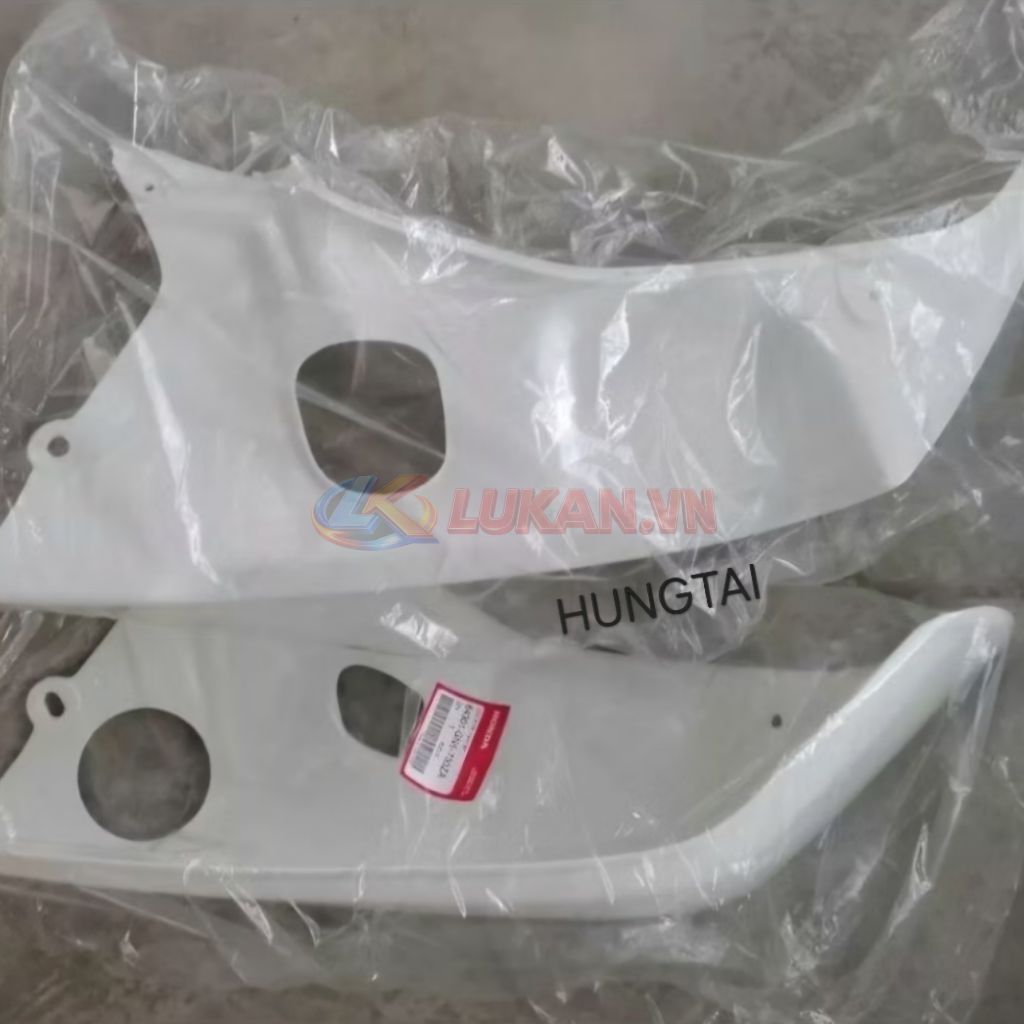 Cặp nhựa cánh bững yếm trắng xe DREAM Lùn zin Honda Thái - Ảnh 4