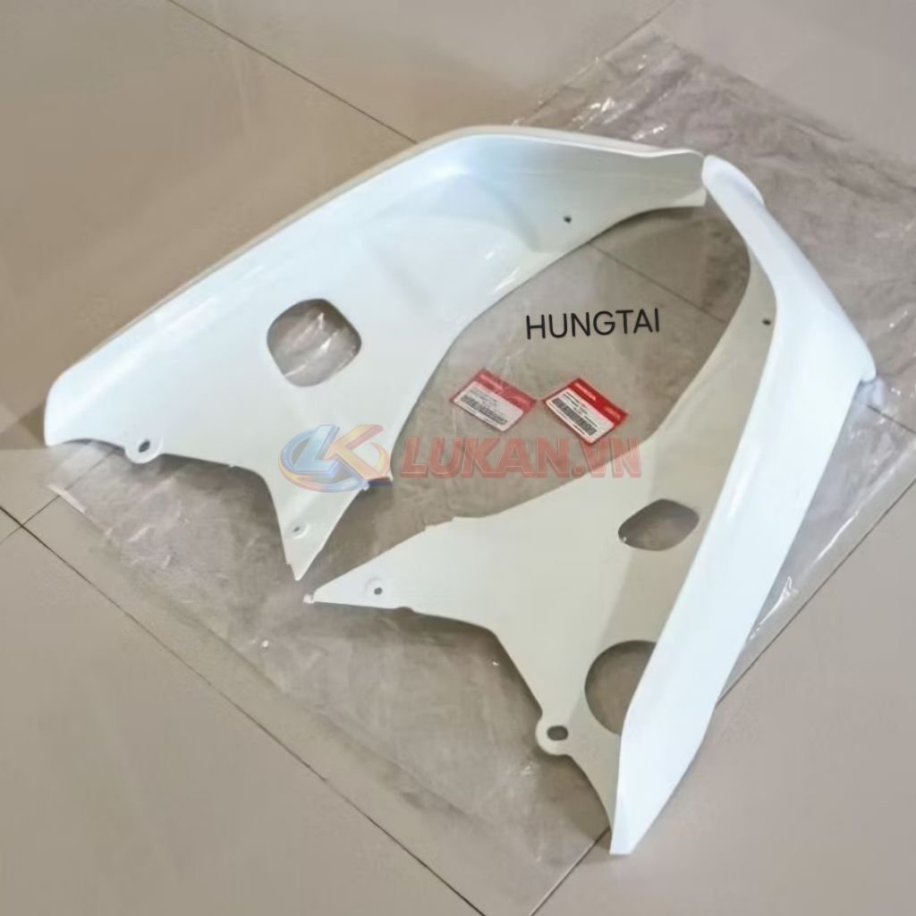 Cặp nhựa cánh bững yếm trắng xe DREAM Lùn zin Honda Thái - Ảnh 5