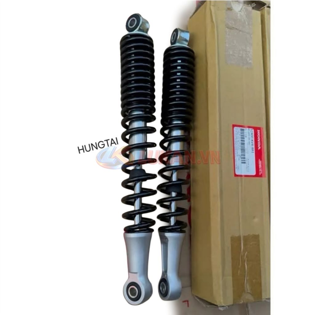 Cặp phuộc nhún, giảm sóc sau WAVE A, ALPHA, S100, RS, RSX.... Đen zin - Ảnh 4