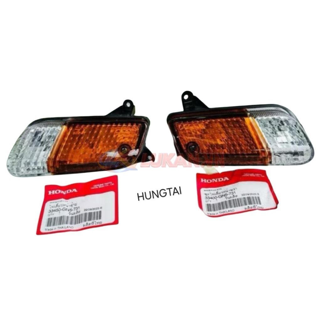 Cặp đèn xi nhan trước xe DREAM Lùn zin chính hãng Thái 33400-GN5-731, 33450-GN5-731