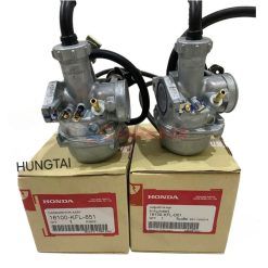 Bình xăng con, chế hòa khí WAVE Thái 110, FUTURE 1 đời đầu zin Honda 16100-KFL-861, 16100-KFL-851