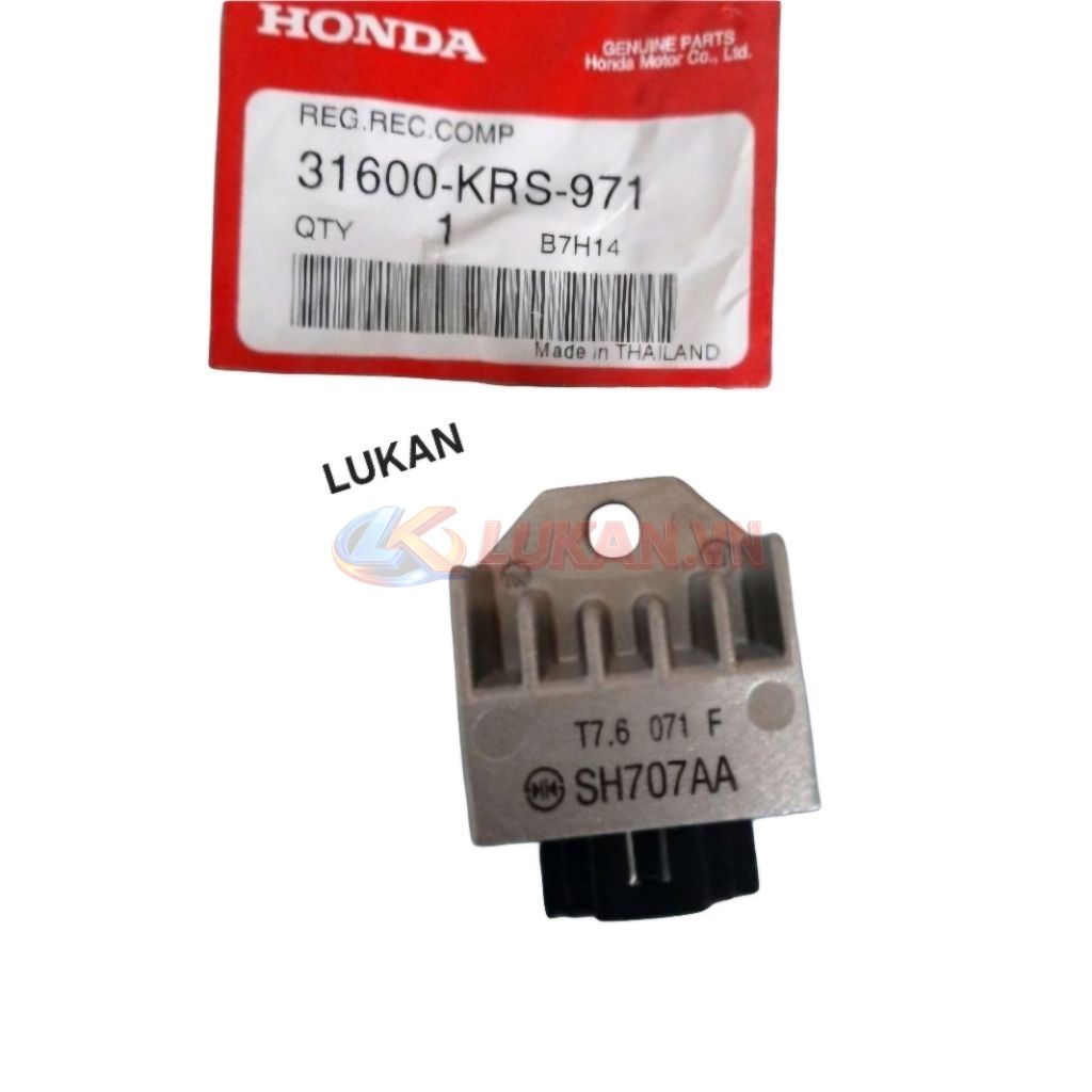 Cục sạc điện xe DREAM, WAVE... zin Honda Thái xịn 31600-KRS-971 - Ảnh 4
