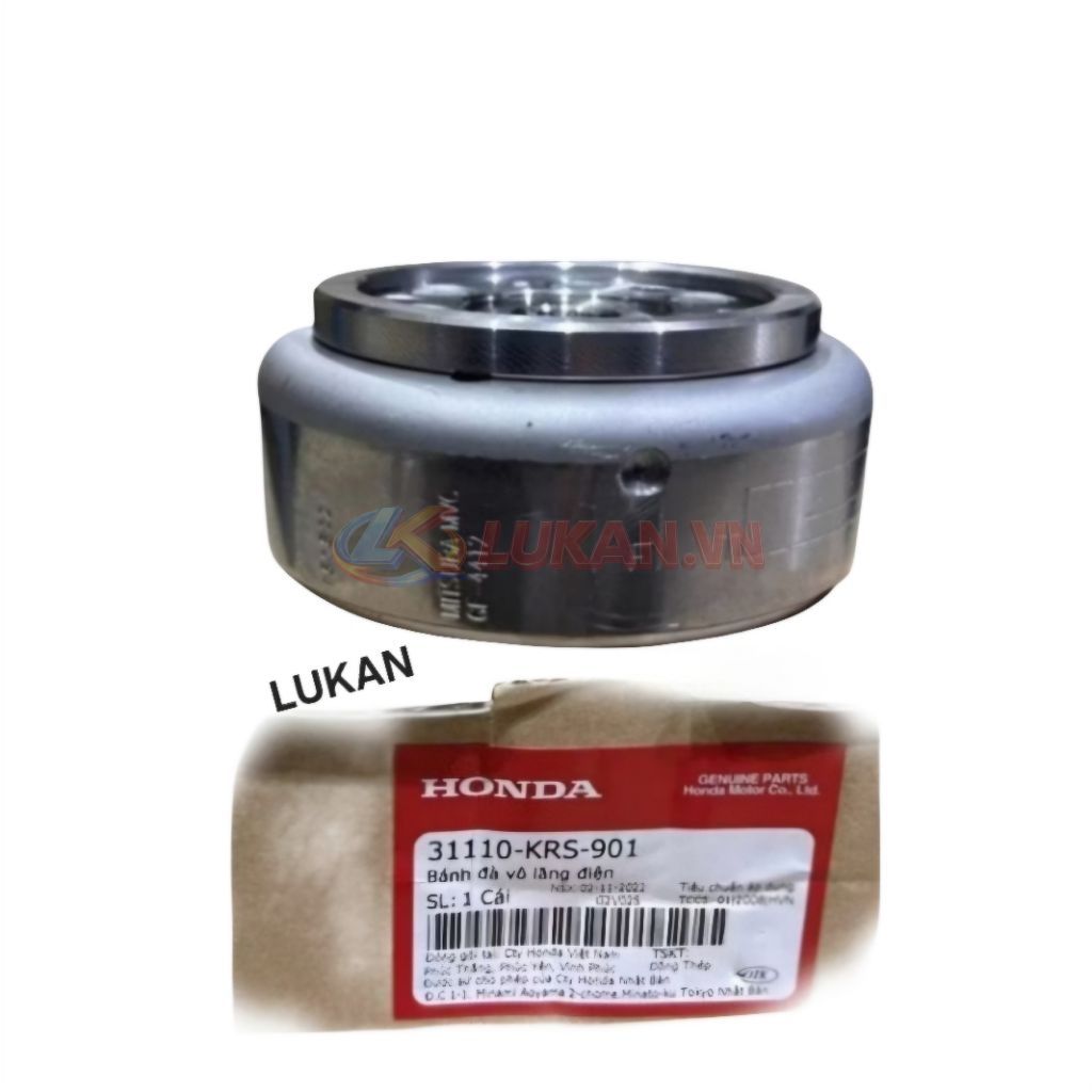 Vô, qua lăng mâm lửa điện Super DREAM, WAVE ALPHA, FUTURE... zin 31110-KRS-901 - Ảnh 3