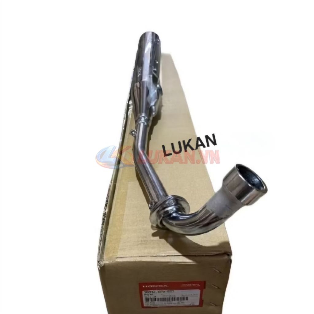 Cây Pô ống xã xe Super DREAM Việt đời đầu đít vát, xéo zin Honda - Ảnh 2