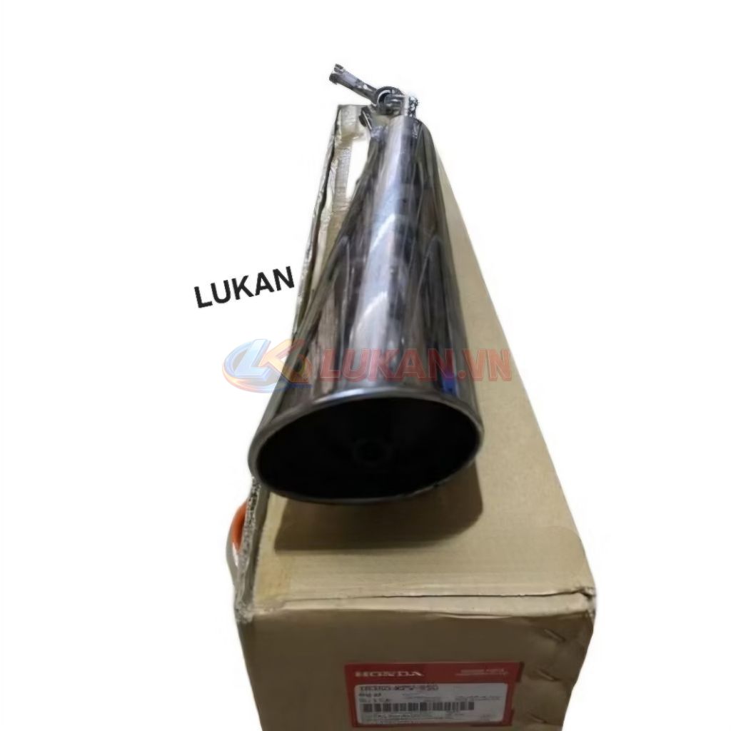Cây Pô ống xã xe Super DREAM Việt đời đầu đít vát, xéo zin Honda - Ảnh 3