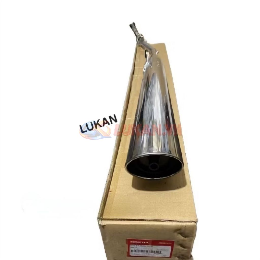 Cây Pô ống xã xe Super DREAM Việt đời đầu đít vát, xéo zin Honda - Ảnh 4