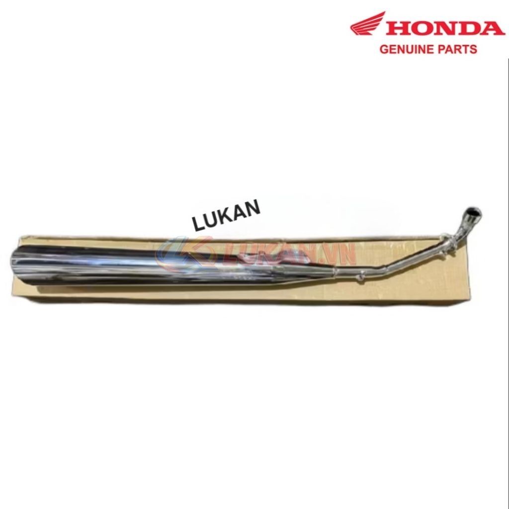 Cây Pô ống xã xe Super DREAM Việt đời đầu đít vát, xéo zin Honda