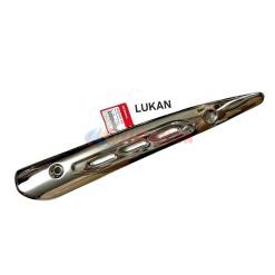 Ốp vĩ inox che thân pô ống xã Super DREAM 2010-2013... zin Honda 18355-KVV-900