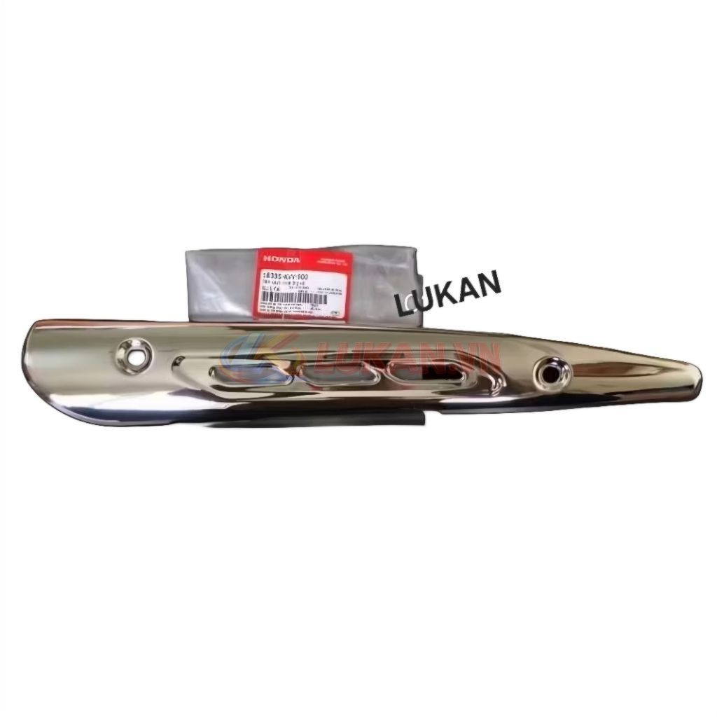 Ốp vĩ inox che thân pô ống xã Super DREAM 2010-2013... zin Honda 18355-KVV-900 - Ảnh 3