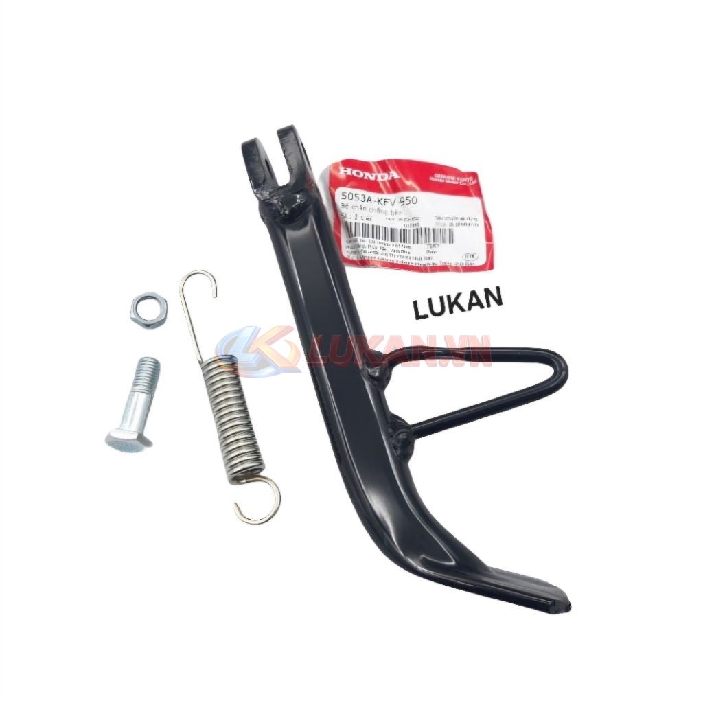 Chân chống nghiêng, ngang Super DREAM, WAVE ALPHA, ZX... zin Honda 5053A-KFV-950 - Ảnh 3
