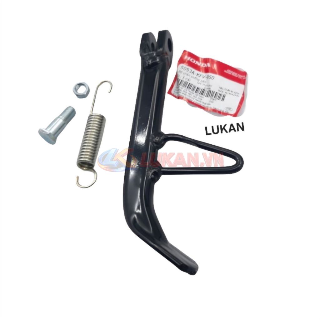 Chân chống nghiêng, ngang Super DREAM, WAVE ALPHA, ZX... zin Honda 5053A-KFV-950 - Ảnh 4