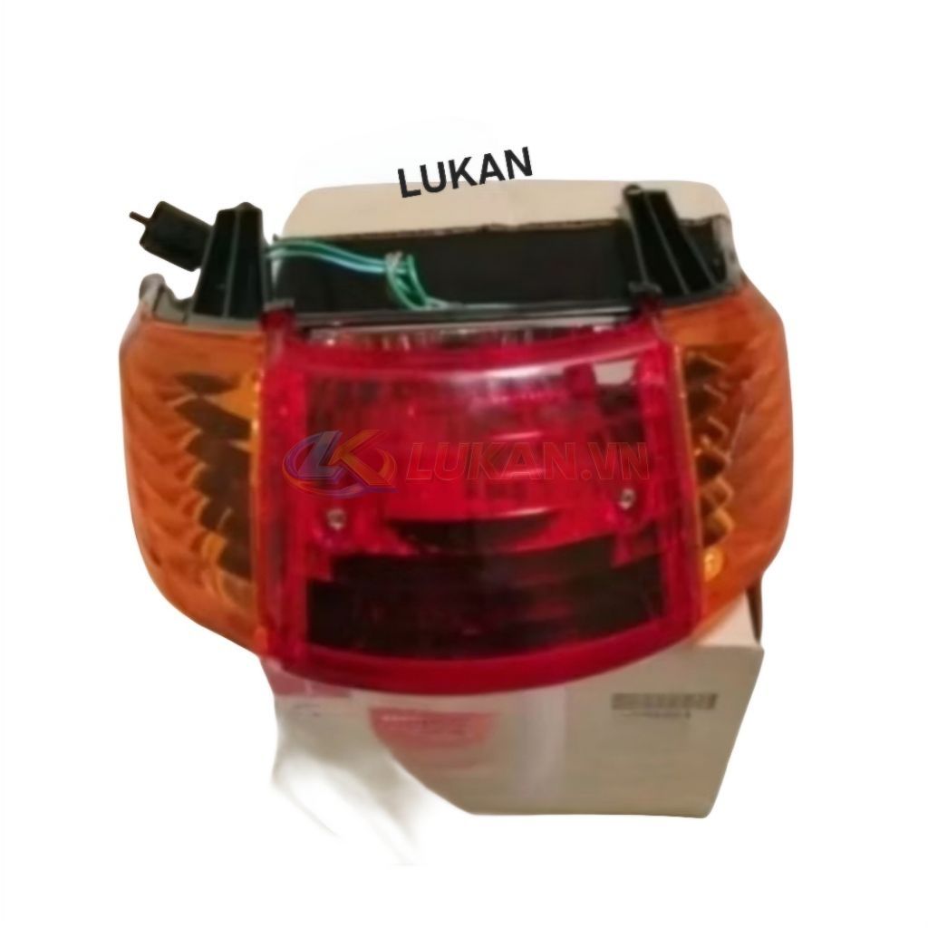 Cụm đuôi đèn hậu, lái stop xe WAVE Thái 110 zin chính hãng 33120-KFL-851 - Ảnh 2