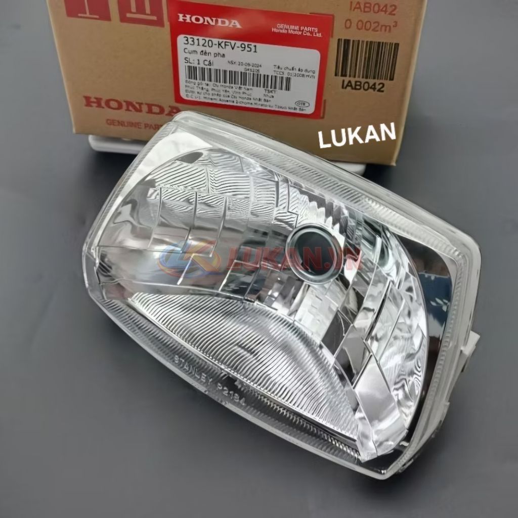 Pha chóa đèn trước xe Super DREAM Việt zin chính hãng 33120-KFV-951 - Ảnh 2