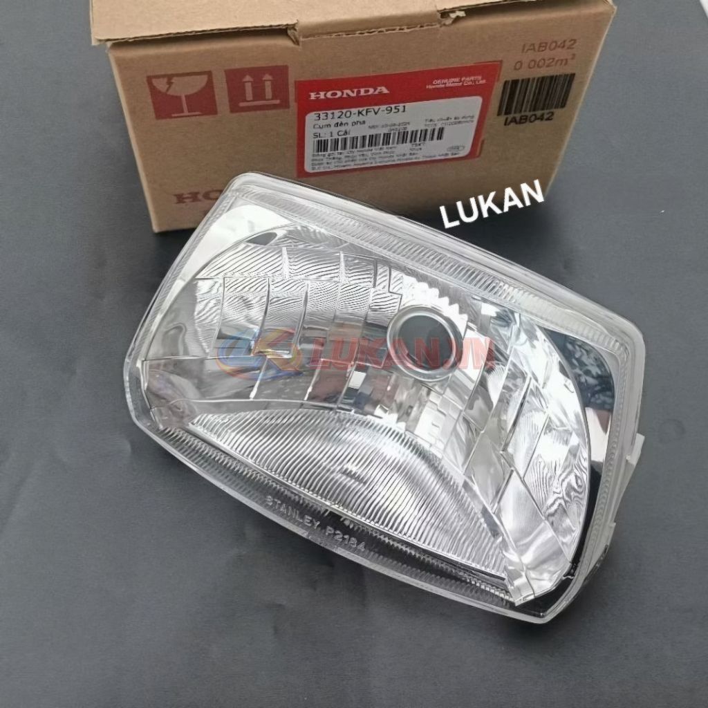 Pha chóa đèn trước xe Super DREAM Việt zin chính hãng 33120-KFV-951 - Ảnh 4