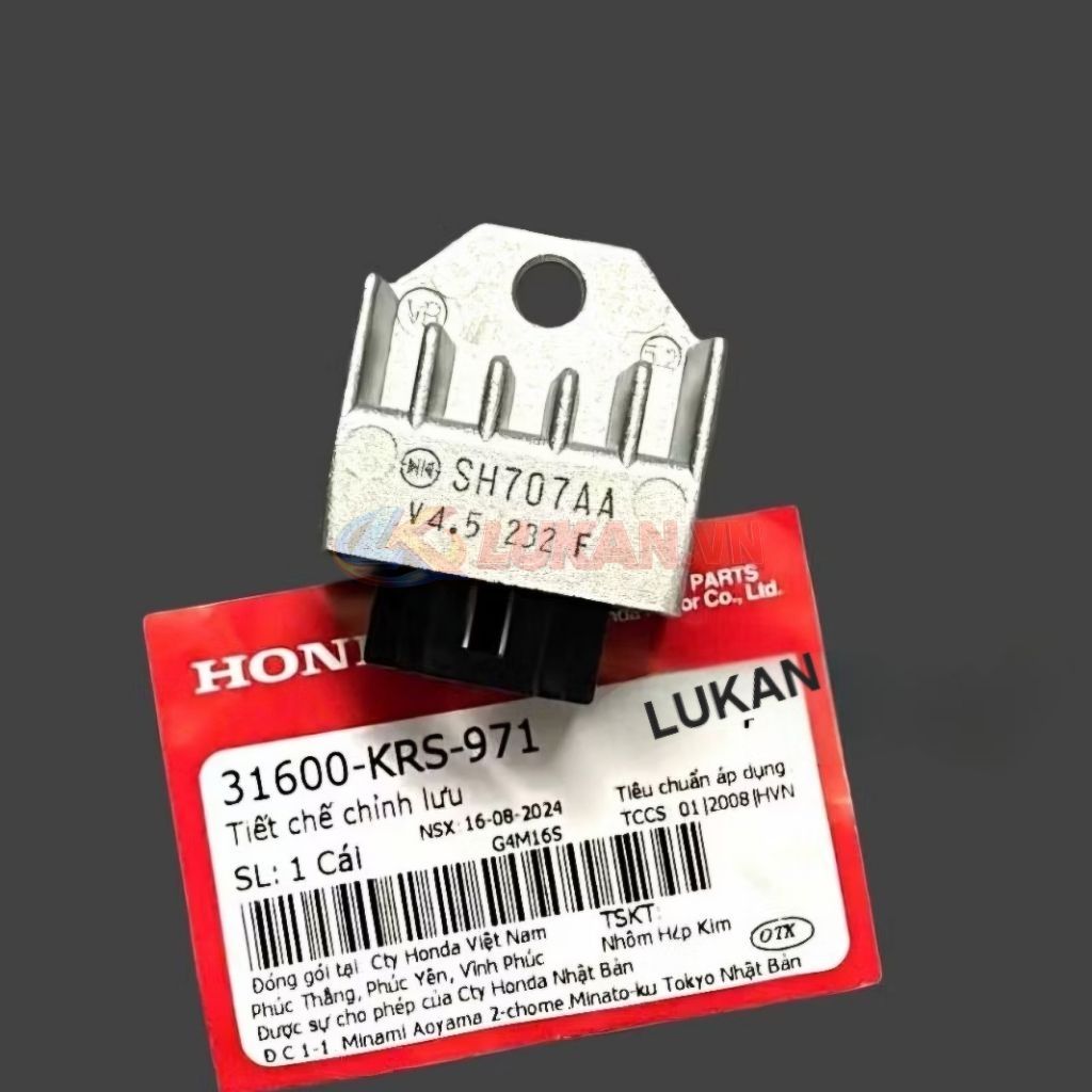 Cục sạc điện xe DREAM, WAVE, FUTURE 1.... zin chính hãng 31600-KRS-971 - Ảnh 4