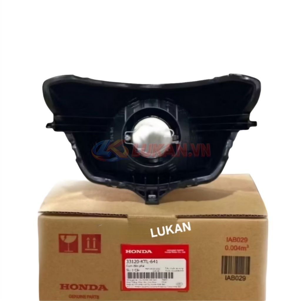 Pha chóa đèn trước WAVE A, RS, S100, RSX, FUTURE X 125.... zin Honda 33120-KTL-641 - Ảnh 2