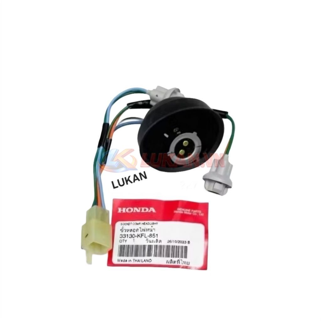 Dây điện đuôi bóng đèn pha xe WAVE Thái zin chính hãng 33130-KFL-851 - Ảnh 2