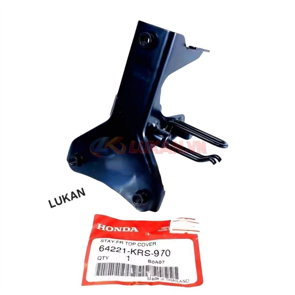 Khung pass bắt nhựa mặt nạ trước xe WAVE Thái 100 zin chính hãng 64221-KRS-970, 64221-KFL-850