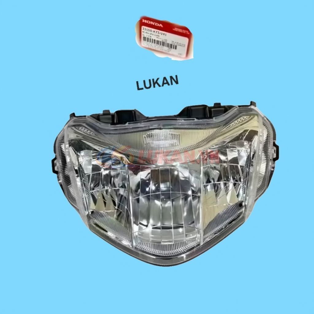 Pha chóa đèn trước xe FUTURE MẬP 125 bóng Led zin Honda 33100-K73-V41 - Ảnh 2
