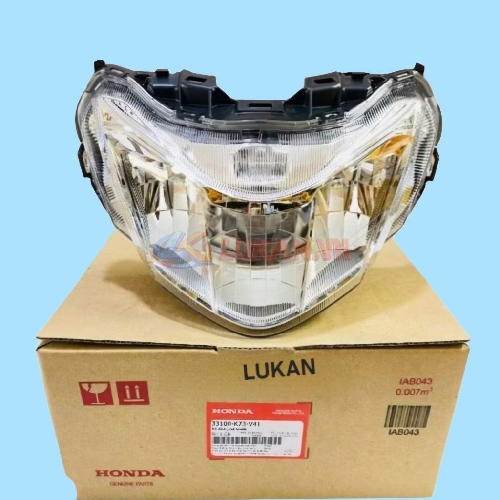 Pha chóa đèn trước xe FUTURE MẬP 125 bóng Led zin Honda 33100-K73-V41 - Ảnh 4